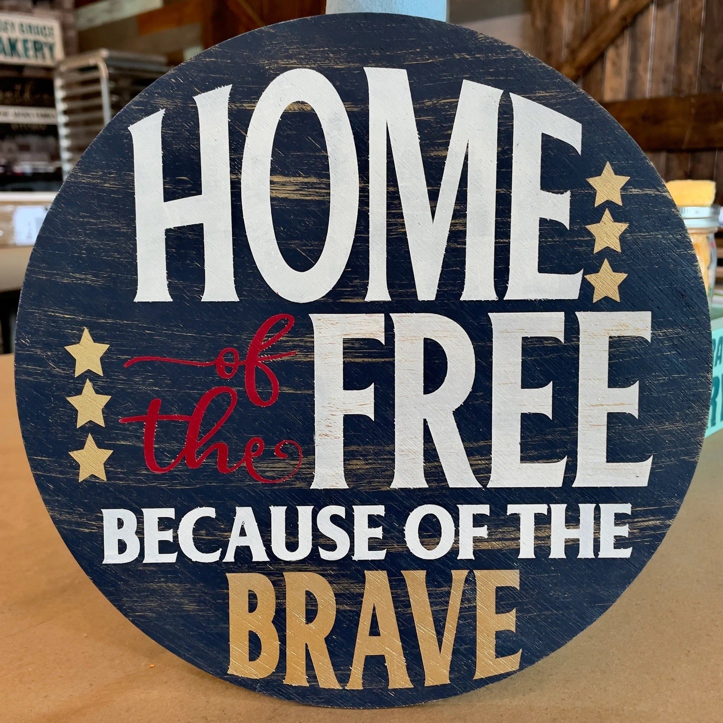 Home of the Free Because of the Brave