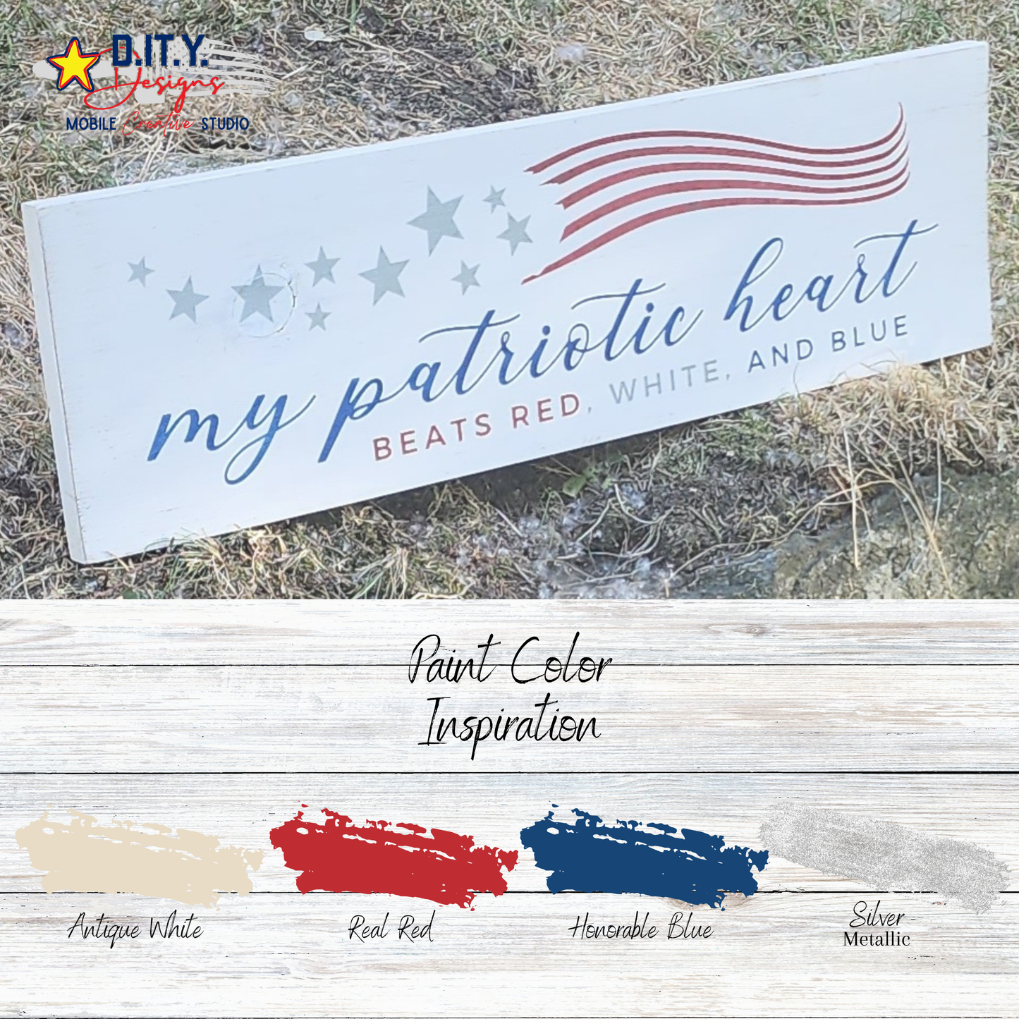 My patriotic heart beats red, white, and blue