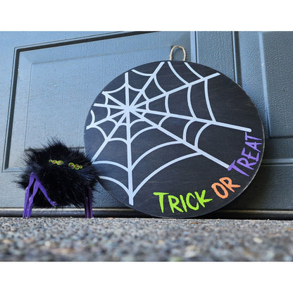 Trick or Treat - Spider Web - Plastic Spiders included!!