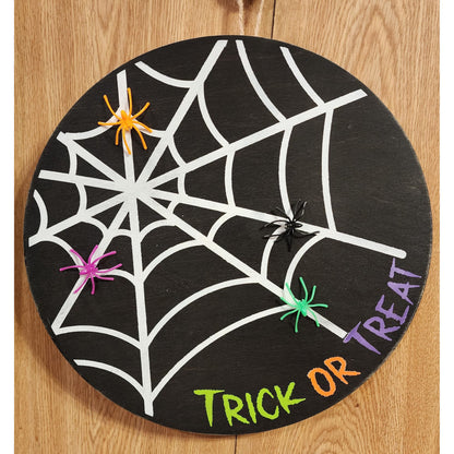 Trick or Treat - Spider Web - Plastic Spiders included!!