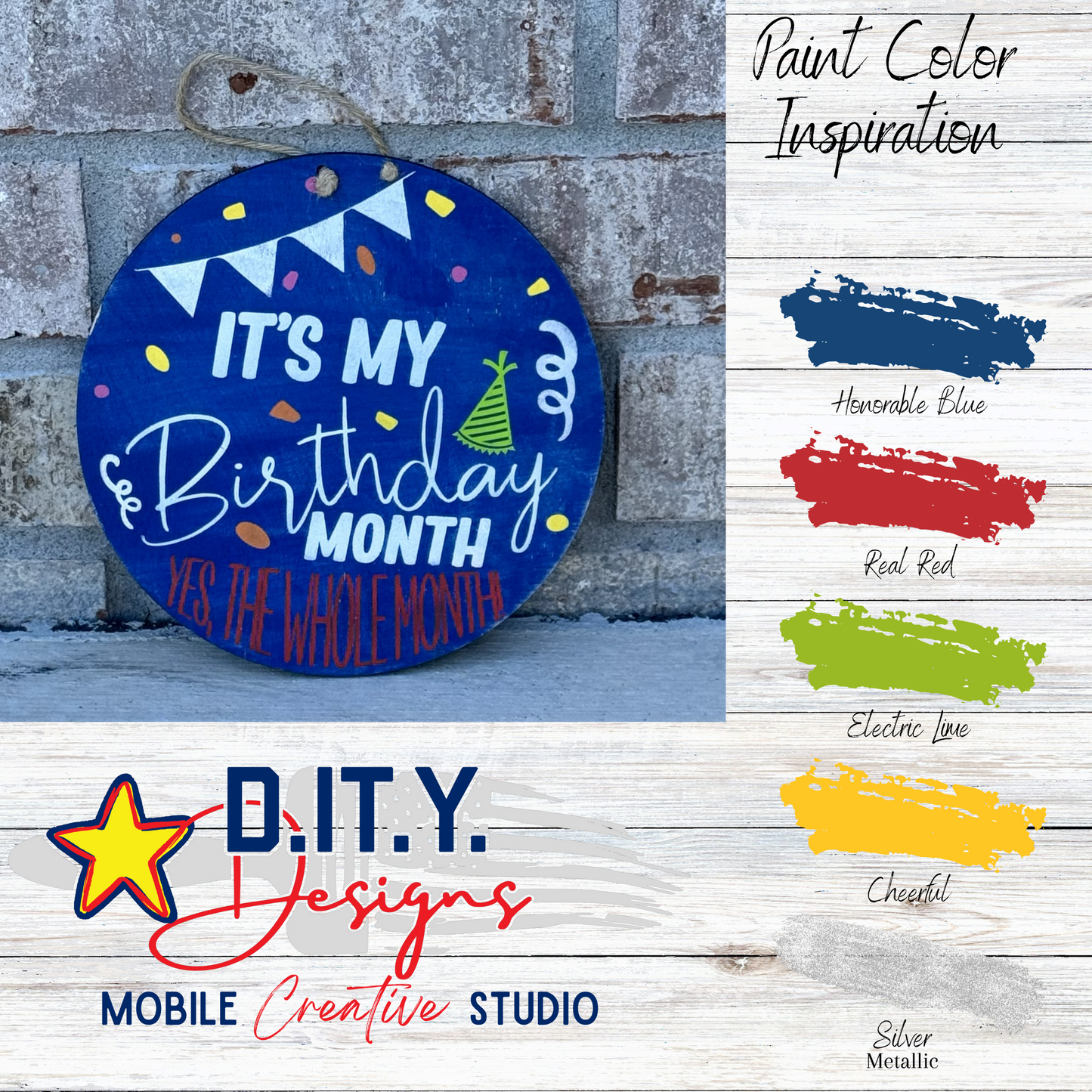 Its my Birthday Month!  Yes, the whole month!