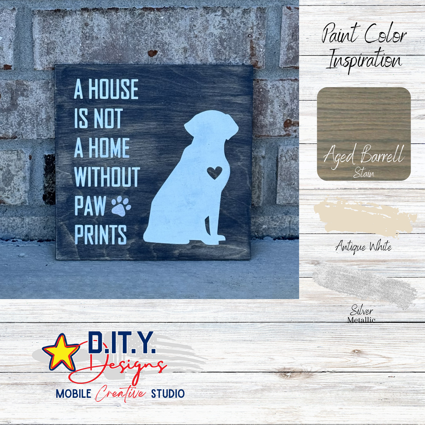 A House is Not a Home Without Paw Prints