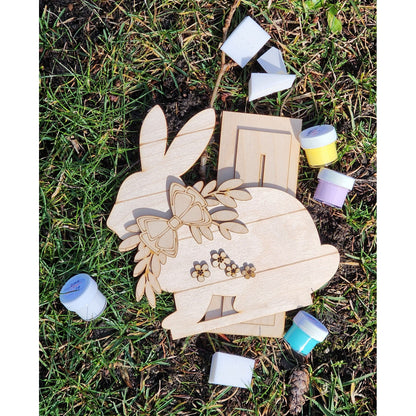 Spring Bunny - Floral
