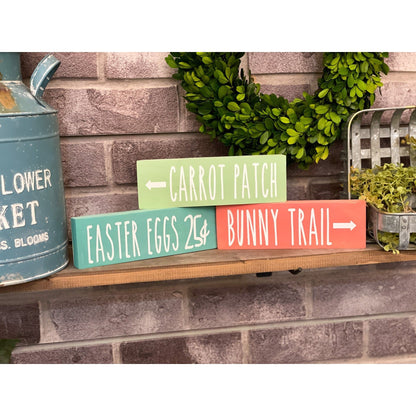 Reversible!!  Easter Signs - Set of 3 or Individual