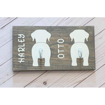 Dog Butt - Key/Leash Hanger Sign